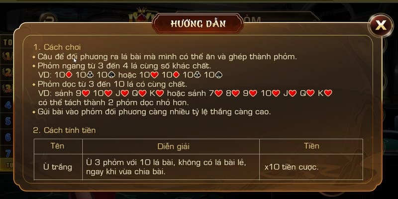 Game bài Phỏm